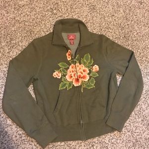 Lucky brand zip up hoodie!